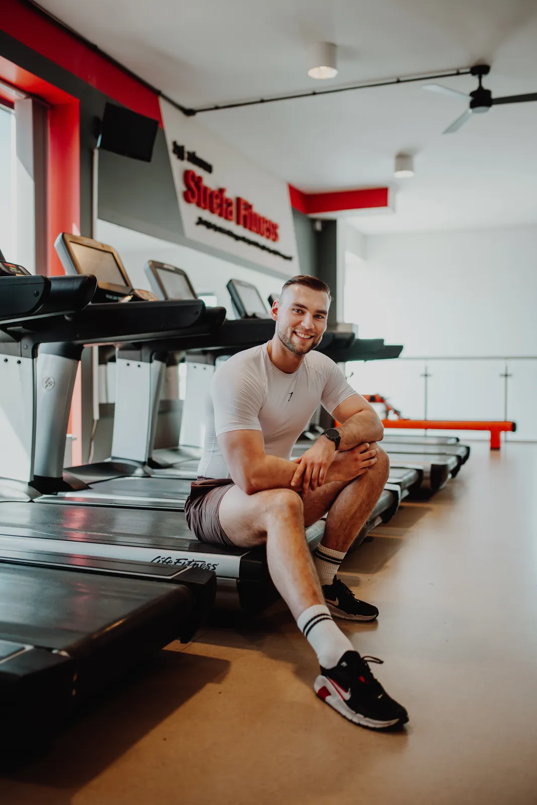Damian Kaczyński w strefie cardio